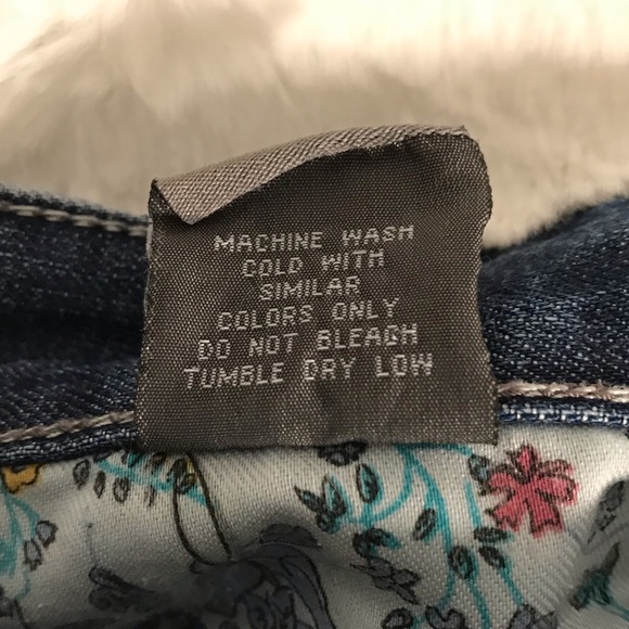 Level 99 Distressed Boyfriend Jeans Size 29 Blue Casual Pockets Cotton - Picture 12 of 12